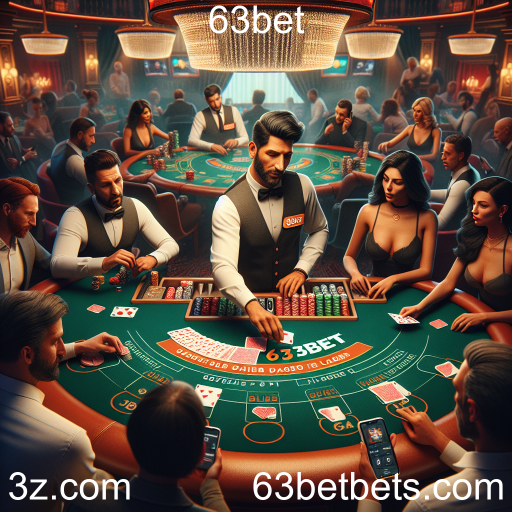 A Experiência Autêntica do Cassino ao Vivo em 63bet
